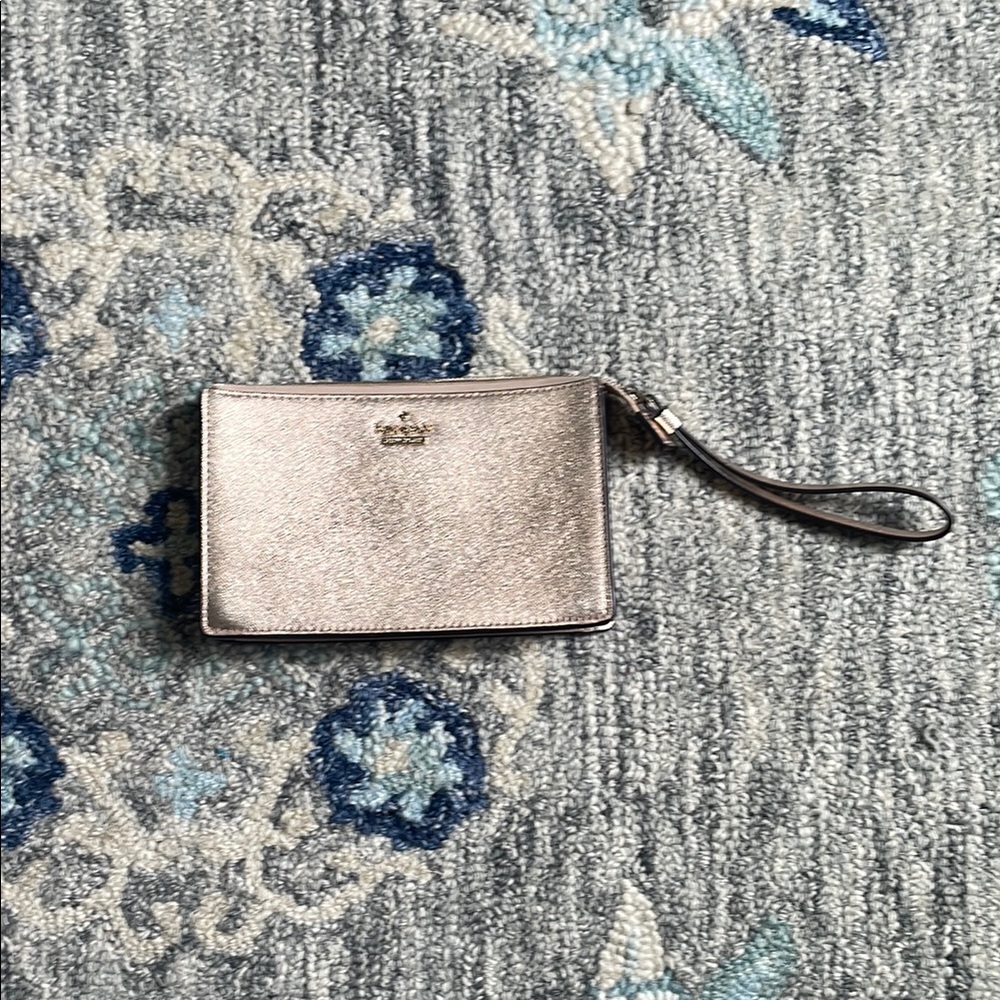 Kate Spade Metallic Wristlet